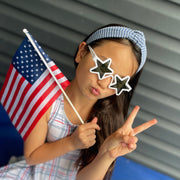 Red, White & Denim Collection Headbands