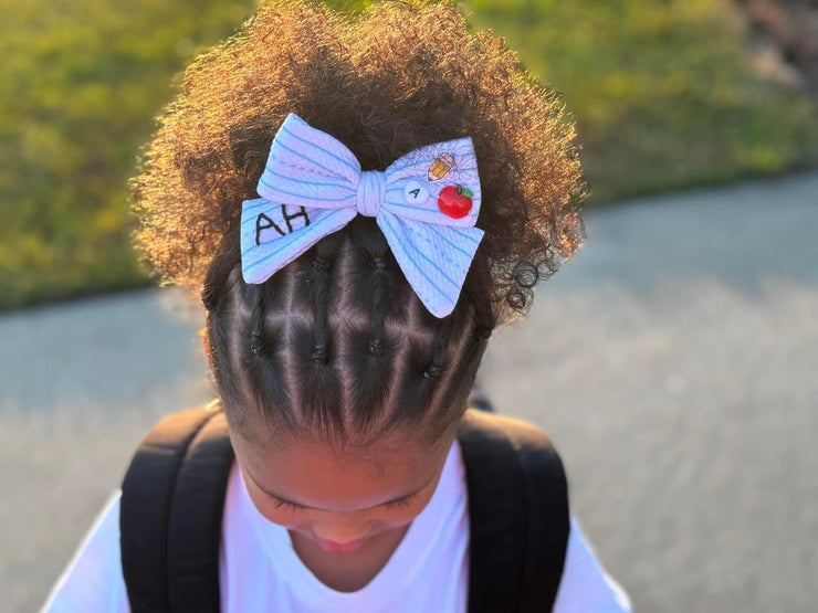 Hand-embroidered BTS Hair Accessories