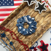 Red, White & Denim Collection Scrunchies