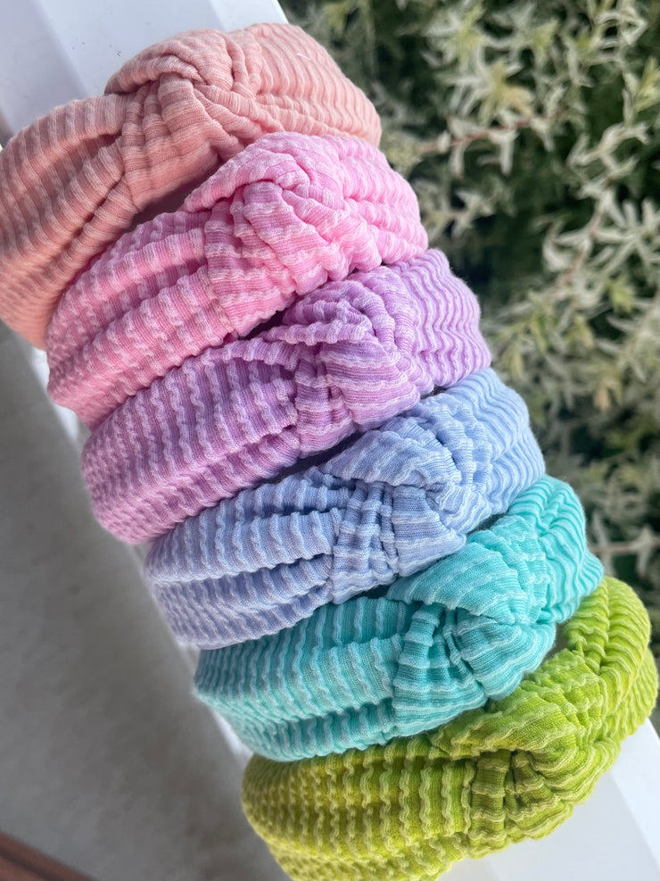 Headbands - Waved Rib Fabrics