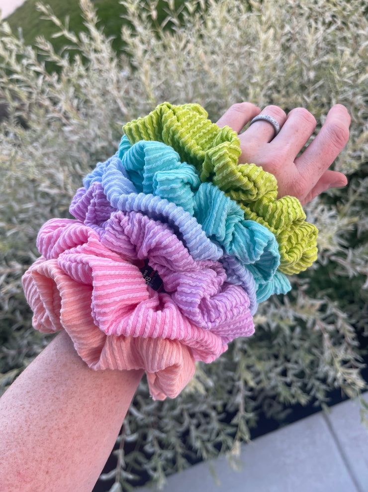 Scrunchies- Waved Rib Fabric