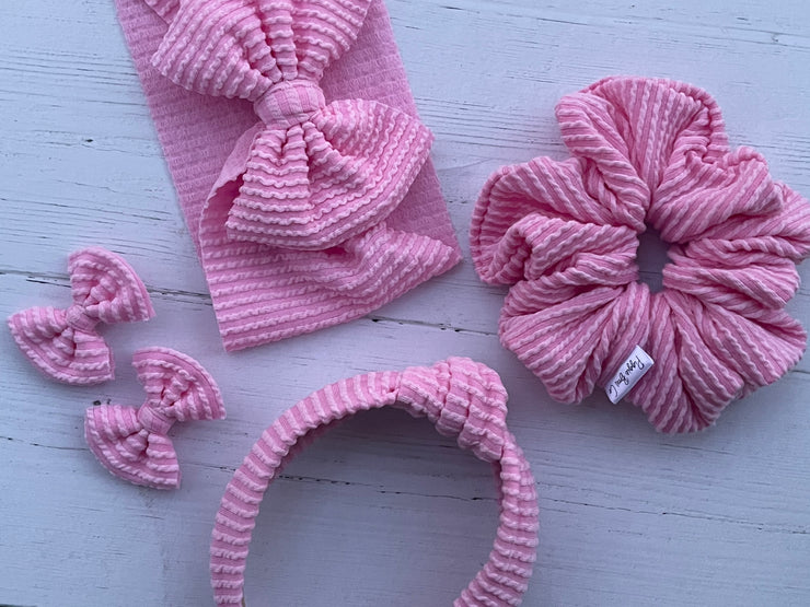 Pink (waved rib)