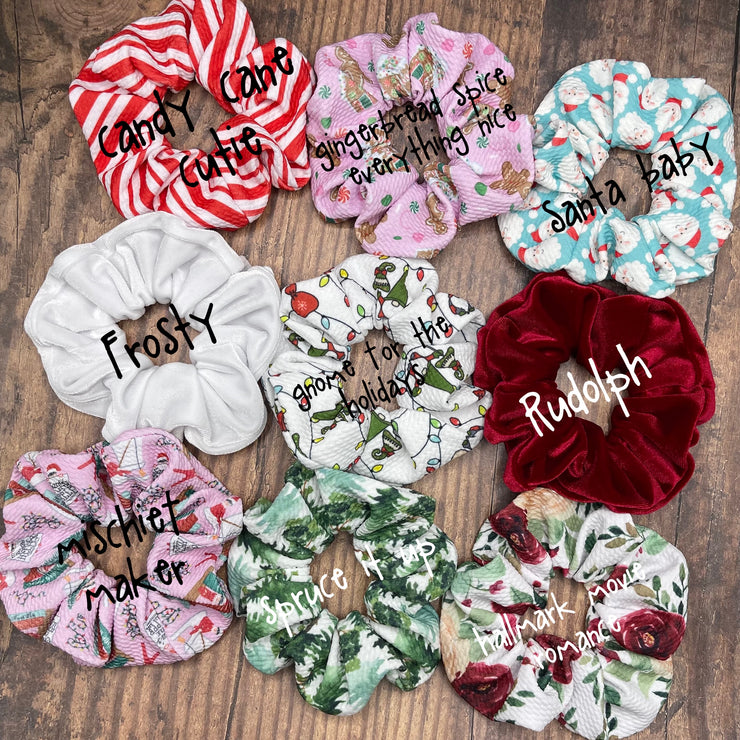 Scrunchies - Christmas Collection