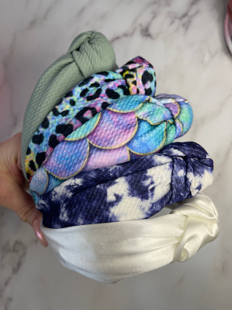 Pick your TOPKNOT headband - choose any color/print