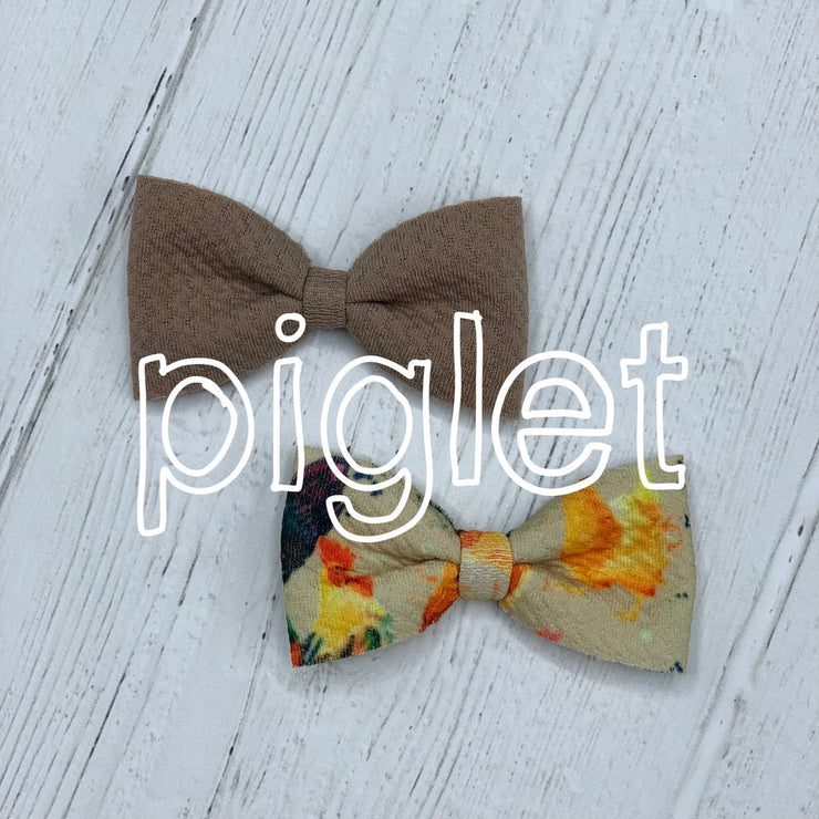 3" Piglet Bow Tie